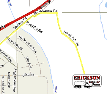 Erickson's Location